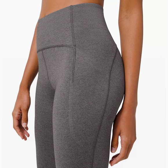 Lululemon Speed Up Mid-Rise Tight 28" Gray Leggings 6 - Picture 2 of 6